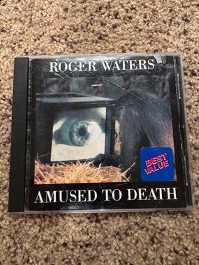 Roger Waters – Amused to Death CD Pink Floyd Solo Columbia Progressive Rock 1992
